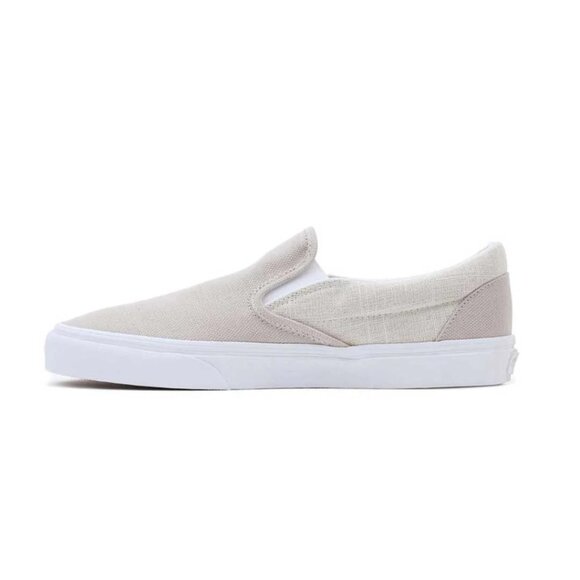 Vans Classic Slip-On Summer Linen Incense Men Unisex Casual Shoes SZ 10 NEW - Picture 11 of 14